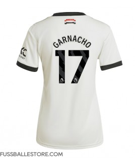 Günstige Manchester United Alejandro Garnacho #17 3rd trikot Damen 2024-25 Kurzarm